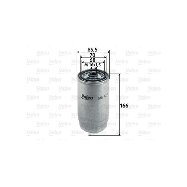 Bränslefilter Valeo 587727 VALEO Bränslefilter Valeo 587727 VALEO