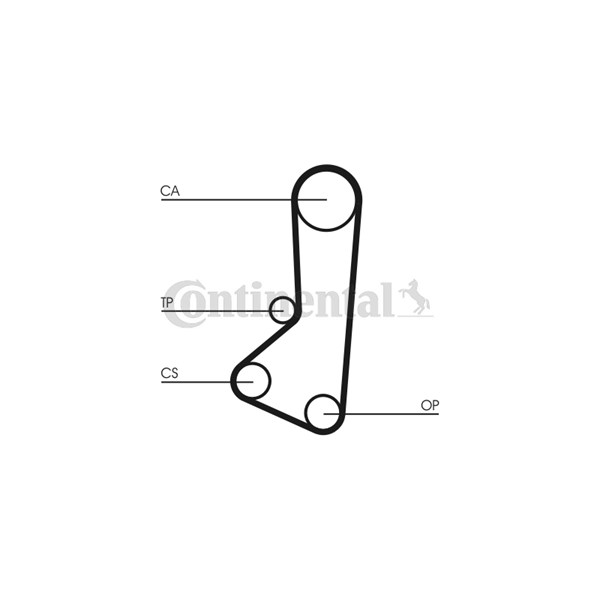 Kamrem Contitech CT510 CONTITECH Kamrem Contitech CT510 CONTITECH
