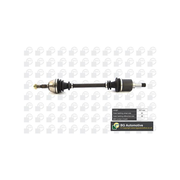 Drivaxel, framaxel vänster Bga DS1432L BGA