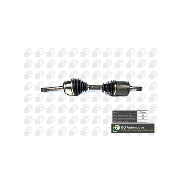 Drivaxel Toyota Land Cruiser 100 (_j1_), framaxel höger, framaxel BGA