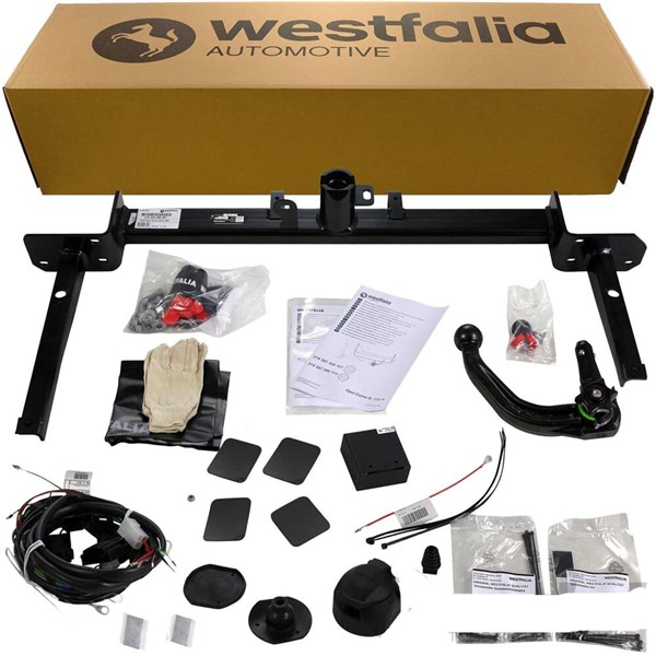 Dragkrok Avtagbar	med Elkabelsats, 13-polig Westfalia 31430790011 WESTFALIA