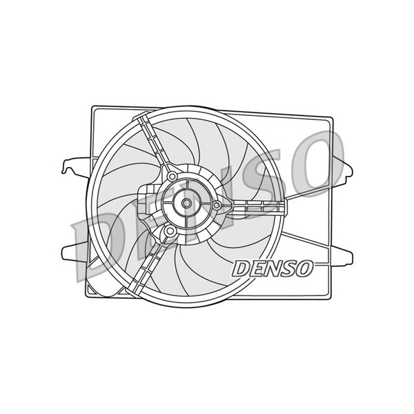 Fläkt, kylare Denso DER10003 DENSO