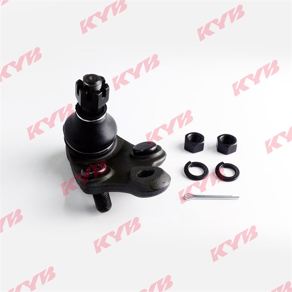 Kulled / Spindelled, framaxel vänster Kyb KBJ1153 KYB Kulled / Spindelled, framaxel vänster Kyb KBJ1153 KYB