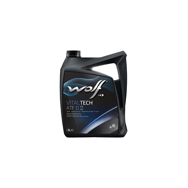 Automatväxellådsolja (ATF) WOLF VITALTECH ATF DIII, 5L WOLF