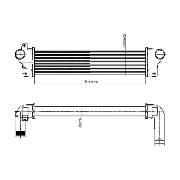 Intercooler Nrf 309054 NRF Intercooler Nrf 309054 NRF