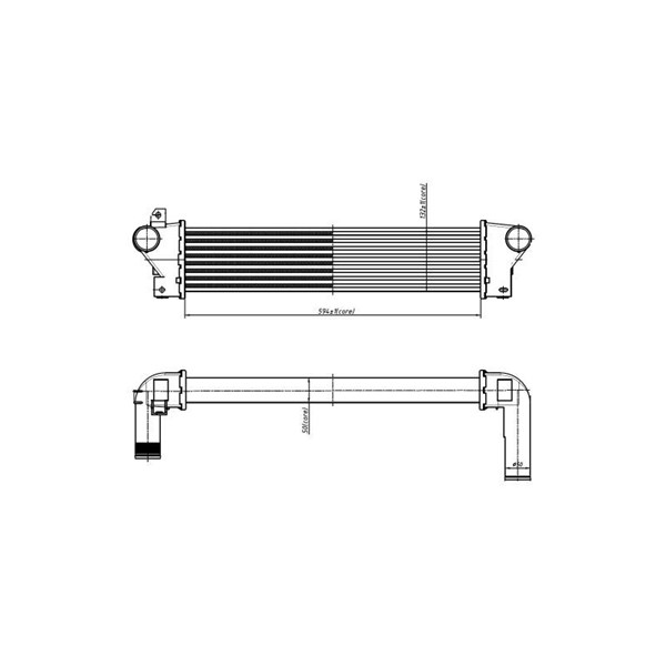Intercooler Nrf 309054 NRF Intercooler Nrf 309054 NRF