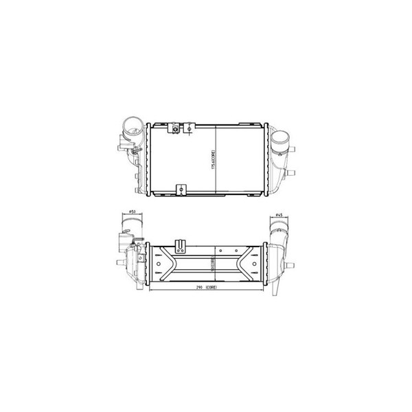 Intercooler Nrf 309063 NRF