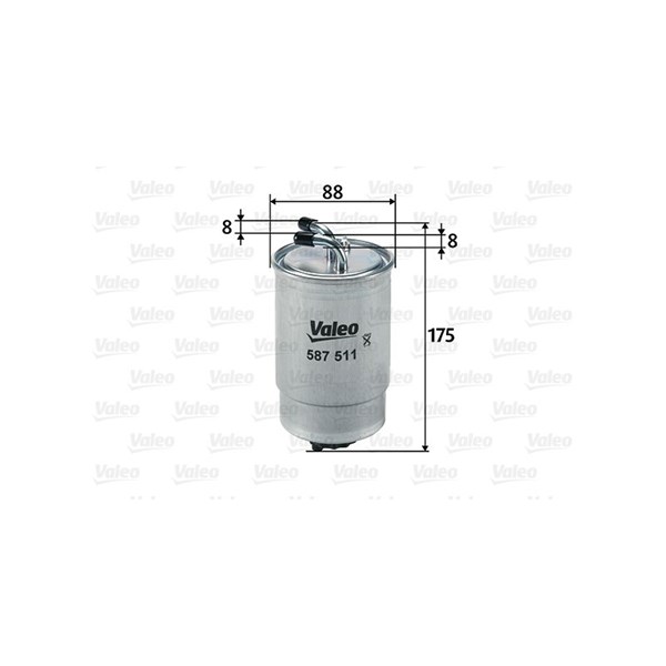 Bränslefilter Valeo 587511 VALEO