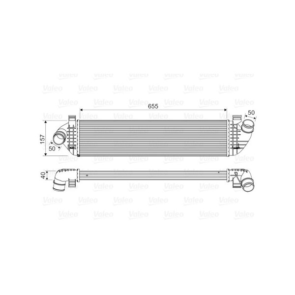 Intercooler Valeo 818571 VALEO