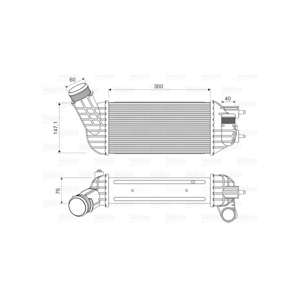 Intercooler Valeo 818652 VALEO