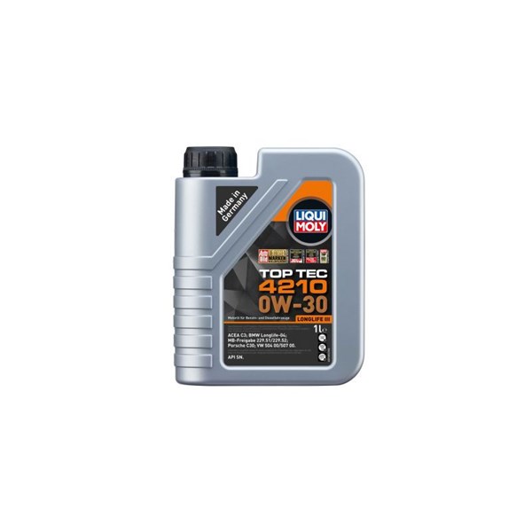 MOTOROLJA LIQUI MOLY Top Tec 4210 0W-30 C3, 1L Liqui moly 21604 LIQUI MOLY