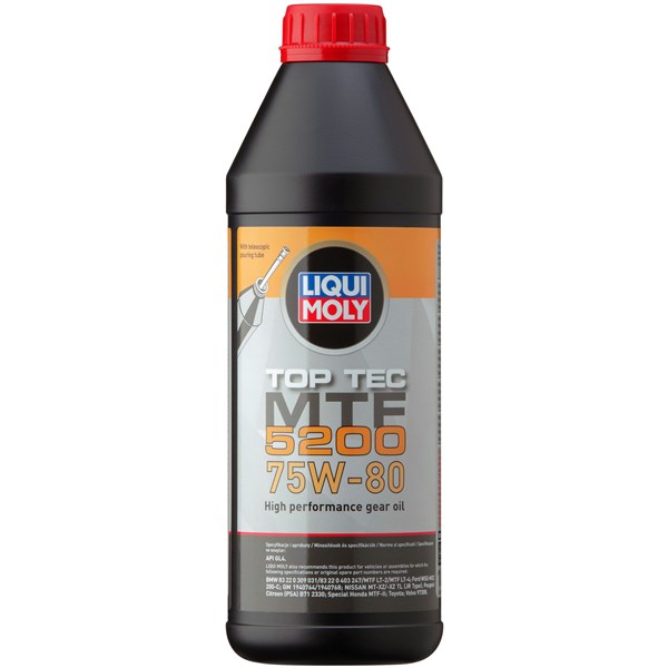 Växellådeolja Top Tec MTF 5200 75W-80 GL-4, 1L LIQUI MOLY