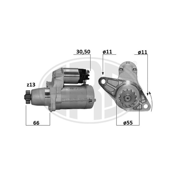 Startmotor 12V