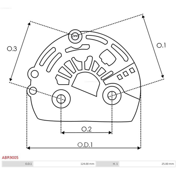 Skyddskåpa, generator As-pl ABR9005 AS-PL