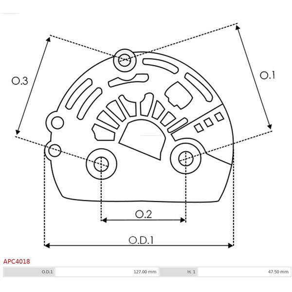 Skyddskåpa, generator As-pl APC4018 AS-PL