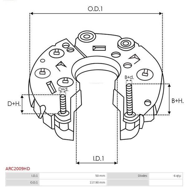 Likriktare, generator As-pl ARC2009HD AS-PL