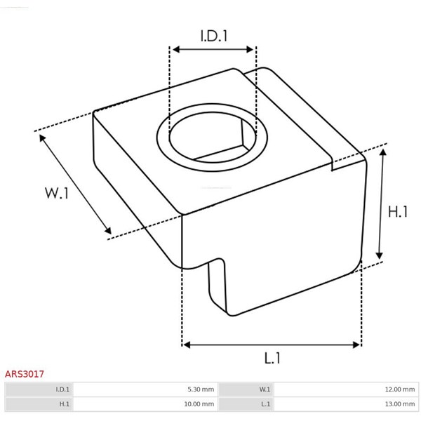 Reparationssats, generator As-pl ARS3017 AS-PL
