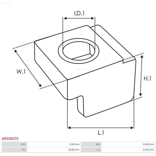 Reparationssats, generator As-pl ARS3037S AS-PL