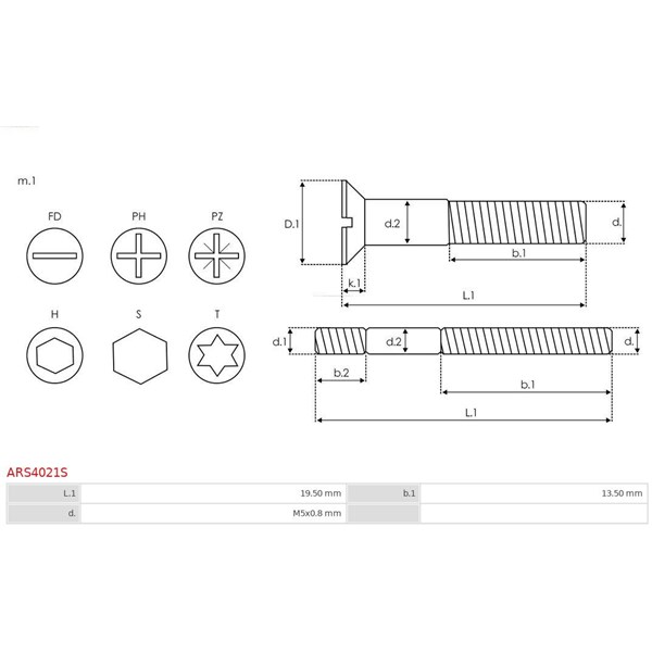 Reparationssats, generator As-pl ARS4021S AS-PL
