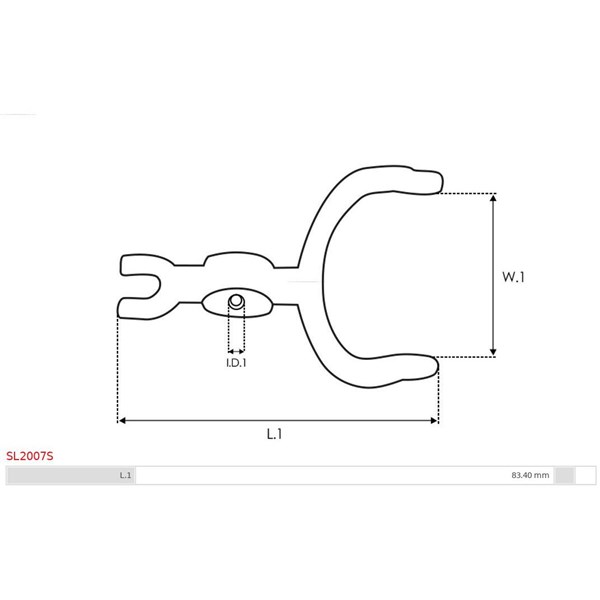 Reparationssats, Startmotor As-pl SL2007S AS-PL Reparationssats, Startmotor As-pl SL2007S AS-PL