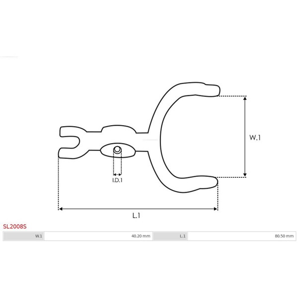 Reparationssats, Startmotor As-pl SL2008S AS-PL