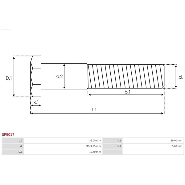 Reparationssats, Startmotor As-pl SP9017 AS-PL Reparationssats, Startmotor As-pl SP9017 AS-PL