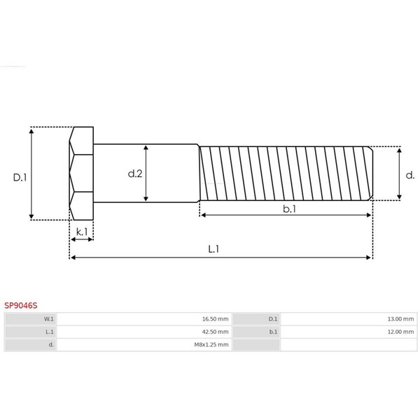 Reparationssats, Startmotor As-pl SP9046S AS-PL