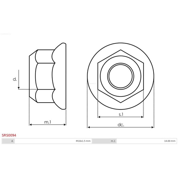 Reparationssats, generator As-pl SRS0094 AS-PL Reparationssats, generator As-pl SRS0094 AS-PL