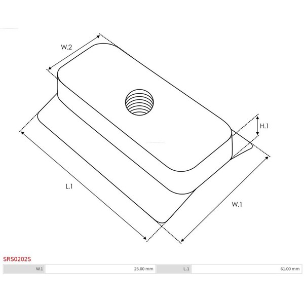 Reparationssats, Startmotor As-pl SRS0202S AS-PL