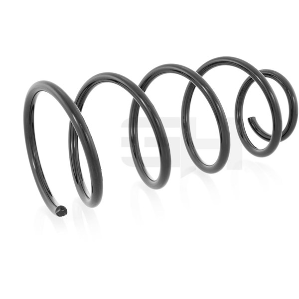 Spiralfjäder, Framaxel, framaxel höger, framaxel vänster GH