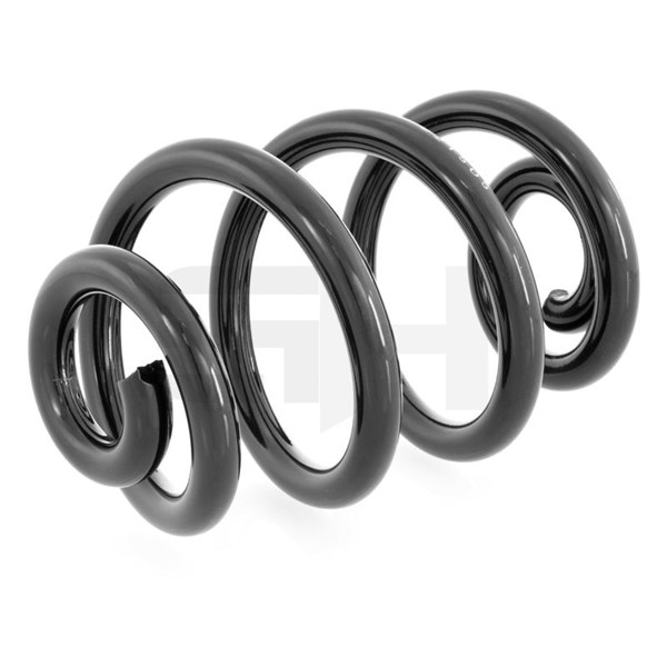 Spiralfjäder, Bakaxel, Bakaxel höger, Bakaxel vänster GH