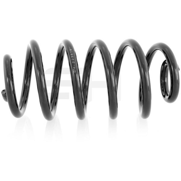 Spiralfjäder, Bakaxel, Bakaxel höger, Bakaxel vänster GH