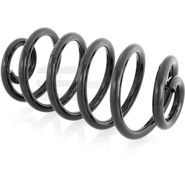 Spiralfjäder, Bakaxel, Bakaxel höger, Bakaxel vänster GH