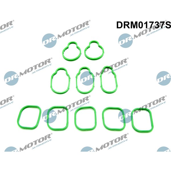 Packningssats, insug, grenrör Dr.motor automotive DRM01737S Dr.Motor Automotive