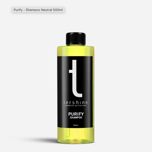Bilschampo tershine Purify, 500 ml, Universal Tershine