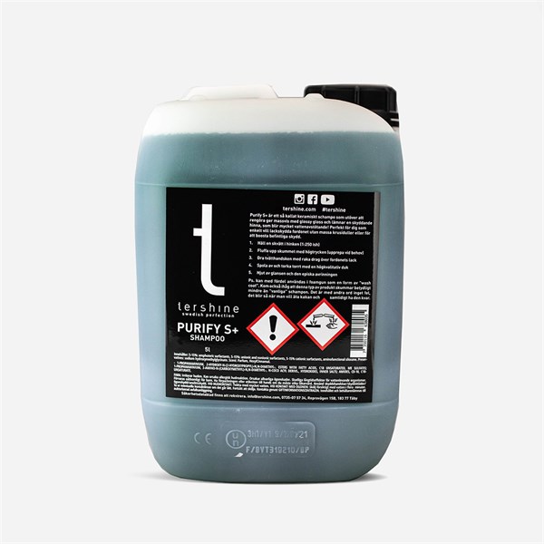 - Hydro 5l Bilschampo Tershine Purify S+ Tershine TS9912 Tershine