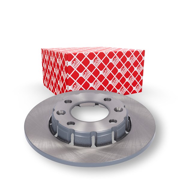 Bromsskiva Solid, Bakaxel Febi bilstein 181531 FEBI BILSTEIN