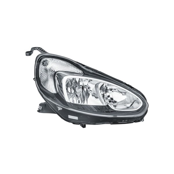 Strålkastare 12V, Höger Hella 1EH 354 811-021 HELLA