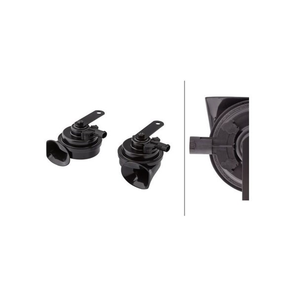 Signalhorn 12V Hella 3FH 012 010-051 HELLA