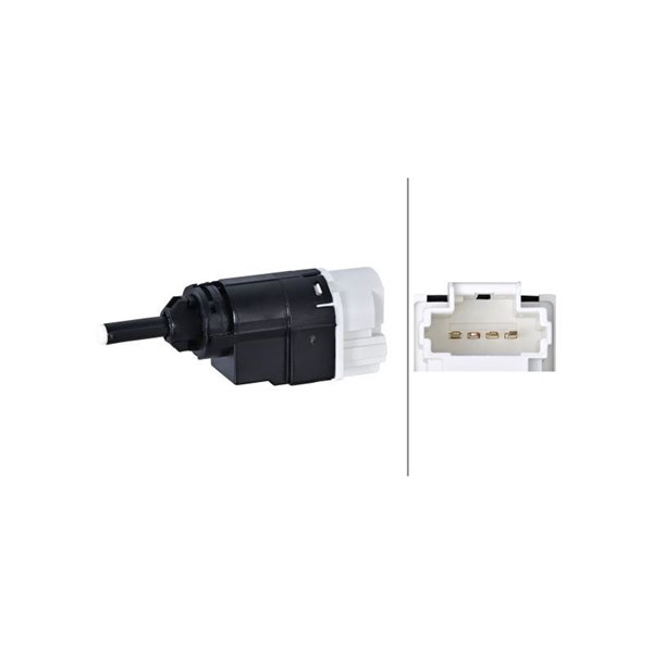 Bromsljuskontakt 12V Hella 6DD 010 966-721 HELLA
