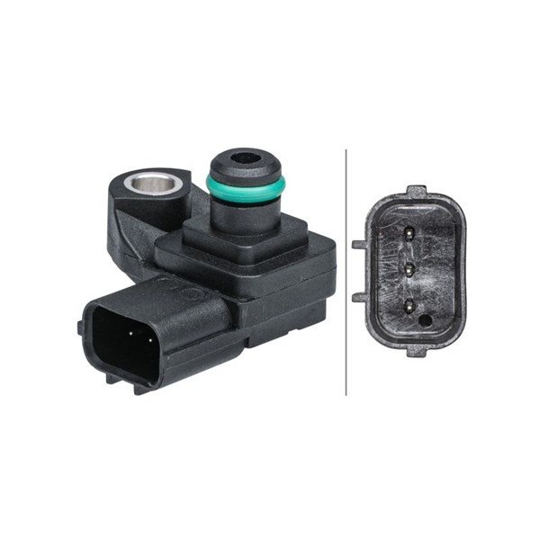 Sensor, insugstryck Hella 6PP 009 403-201 HELLA