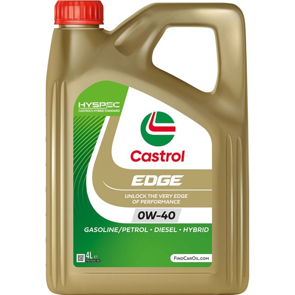 Motorolja Castrol Edge 0W-40 C3, 4L CASTROL