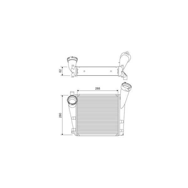 Intercooler Valeo 818394 VALEO