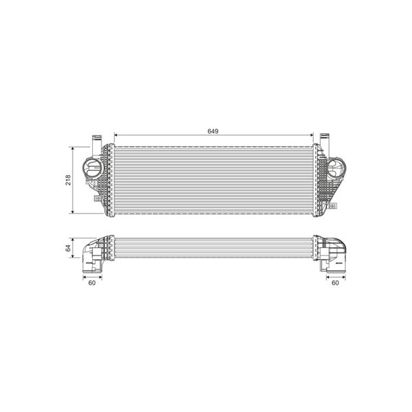 Intercooler Valeo 822903 VALEO