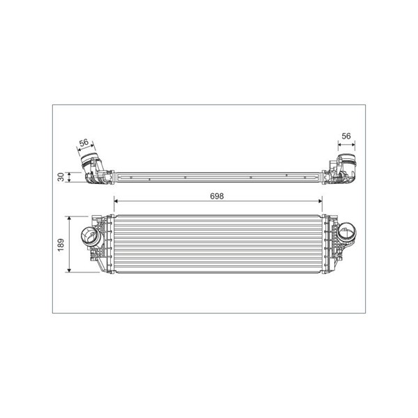Intercooler Valeo 822929 VALEO