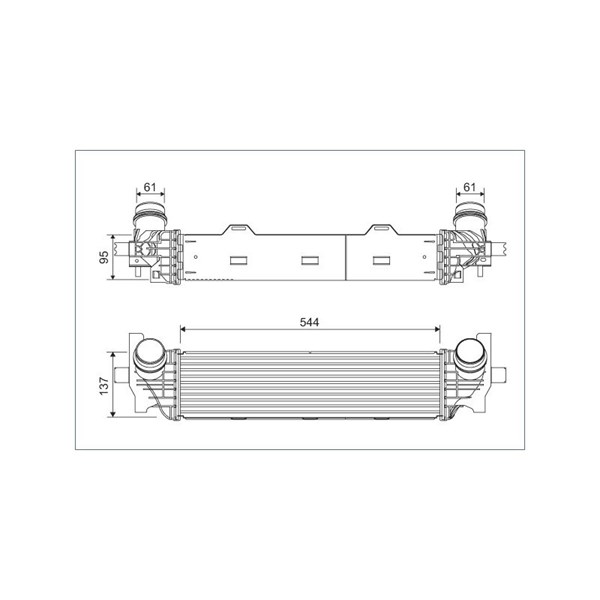 Intercooler Valeo 822934 VALEO