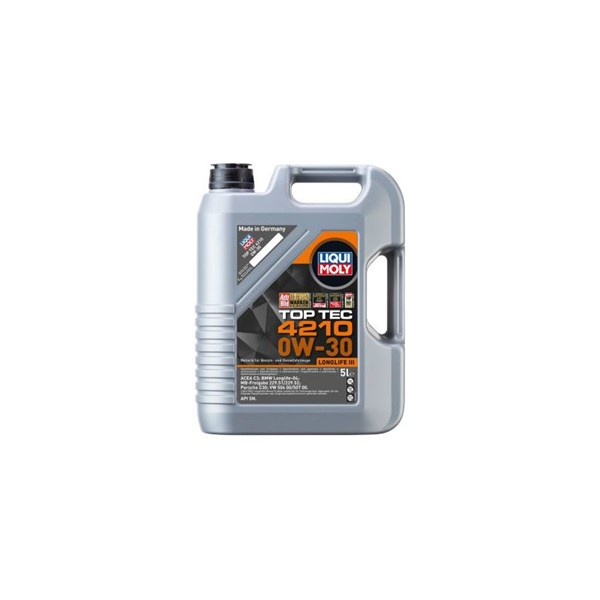 Motorolja Top Tec 4210 0W-30 C3, 5l Liqui moly 21605 LIQUI MOLY