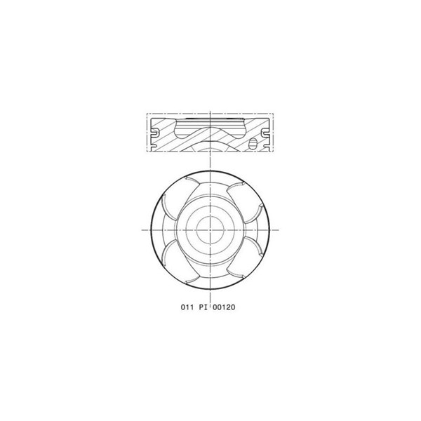 Kolv Mahle 011 PI 00120 002 MAHLE