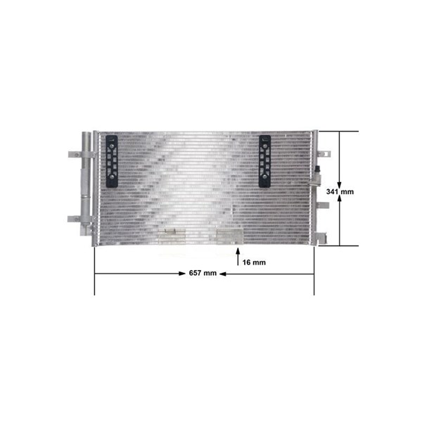 Kondensor, klimatanläggning Mahle AC 4 000S MAHLE