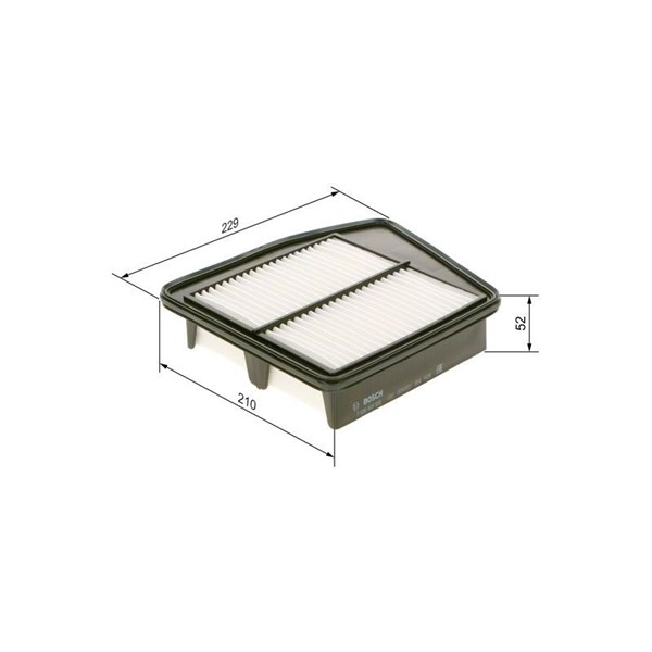 Luftfilter Bosch F 026 400 328 BOSCH Luftfilter Bosch F 026 400 328 BOSCH